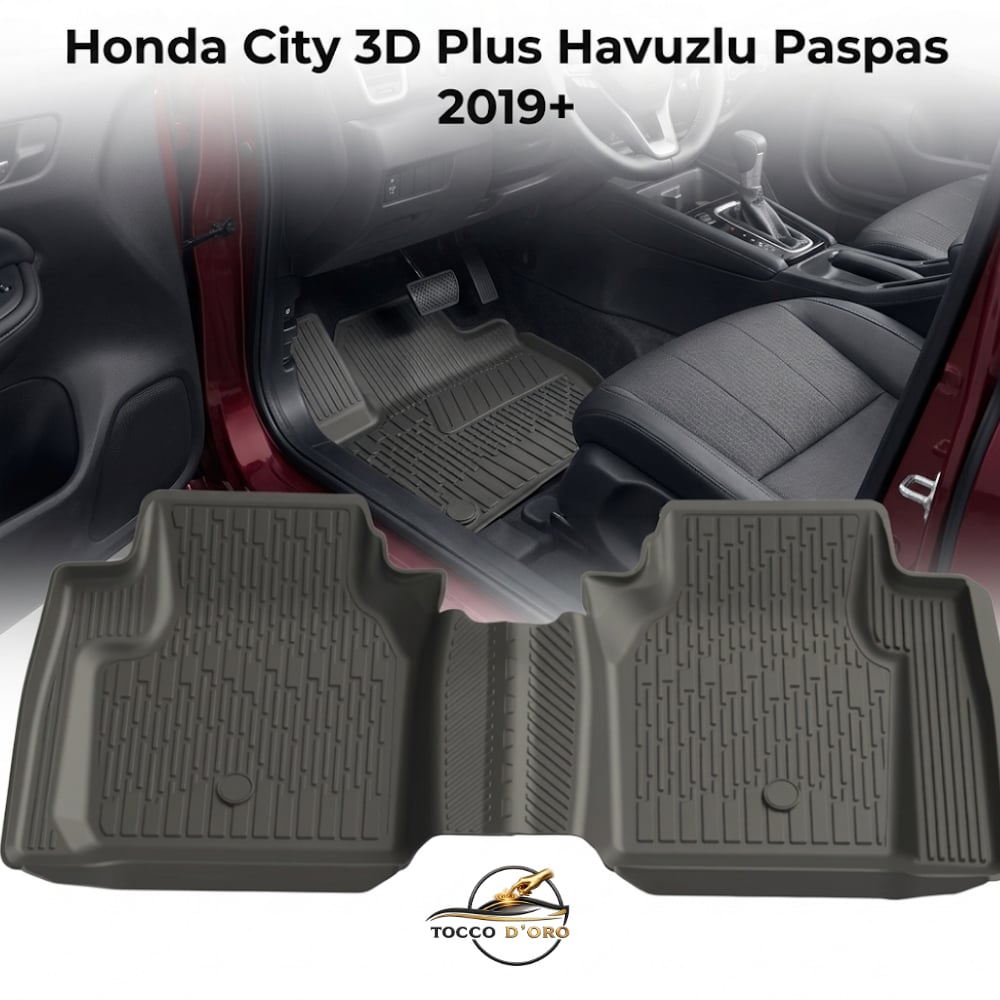 Honda City 3D Plus Havuzlu Paspas 2019+