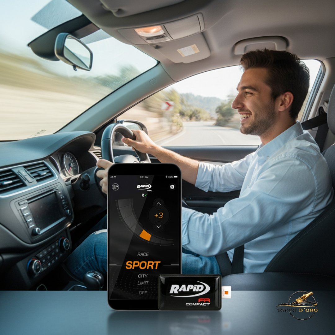 Dimsport Rapid FR Compact Pedal Modülü - Gaz Tepki Hızlandırıcı ve Sürüş Modu Kontrolü