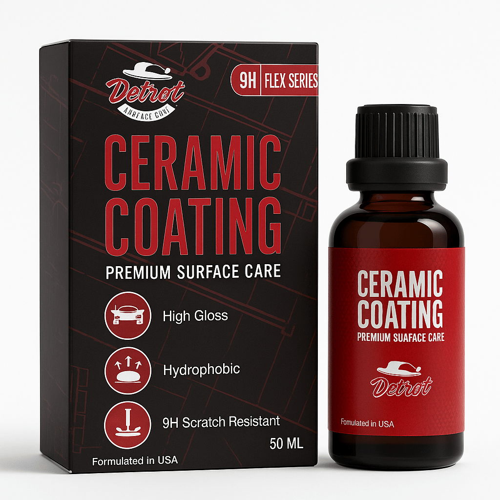 Detroit Ceramic Coating 9H Flex Series Seramik Kaplama 50 ml