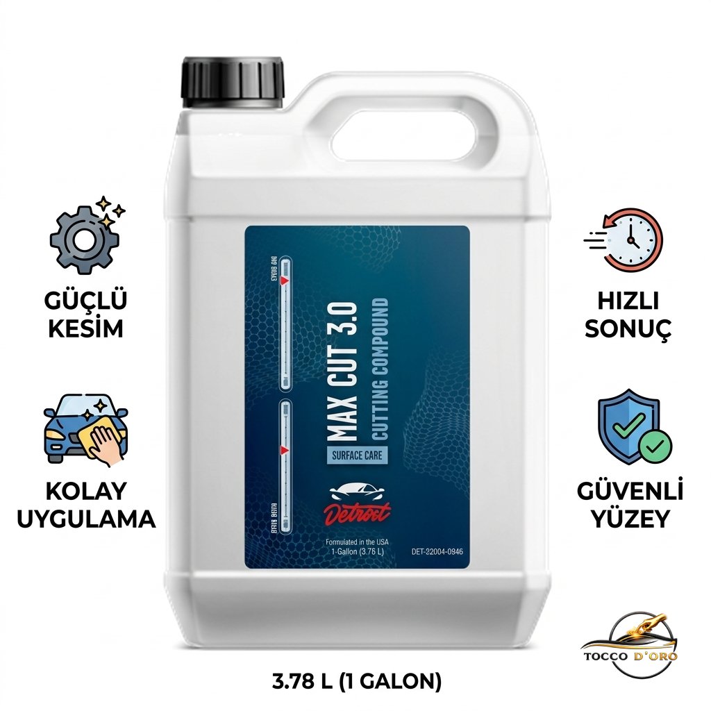 Detroit Max Cut Cutting Compound 3.78 Litre Pasta