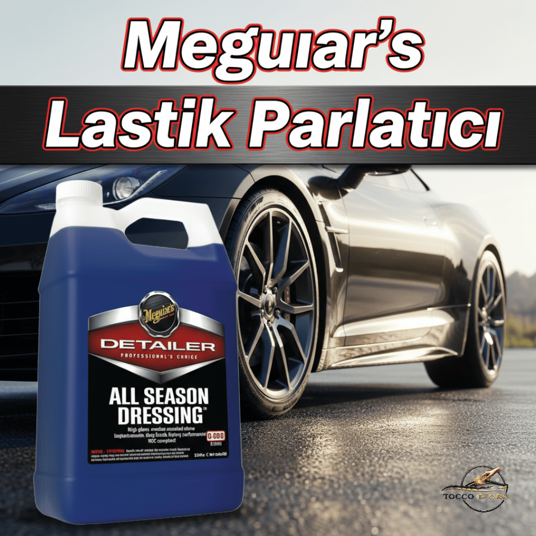 Meguiar's D16001 All Season Dressing Lastik Ve Plastik Parlatıcı 3,78 Litre