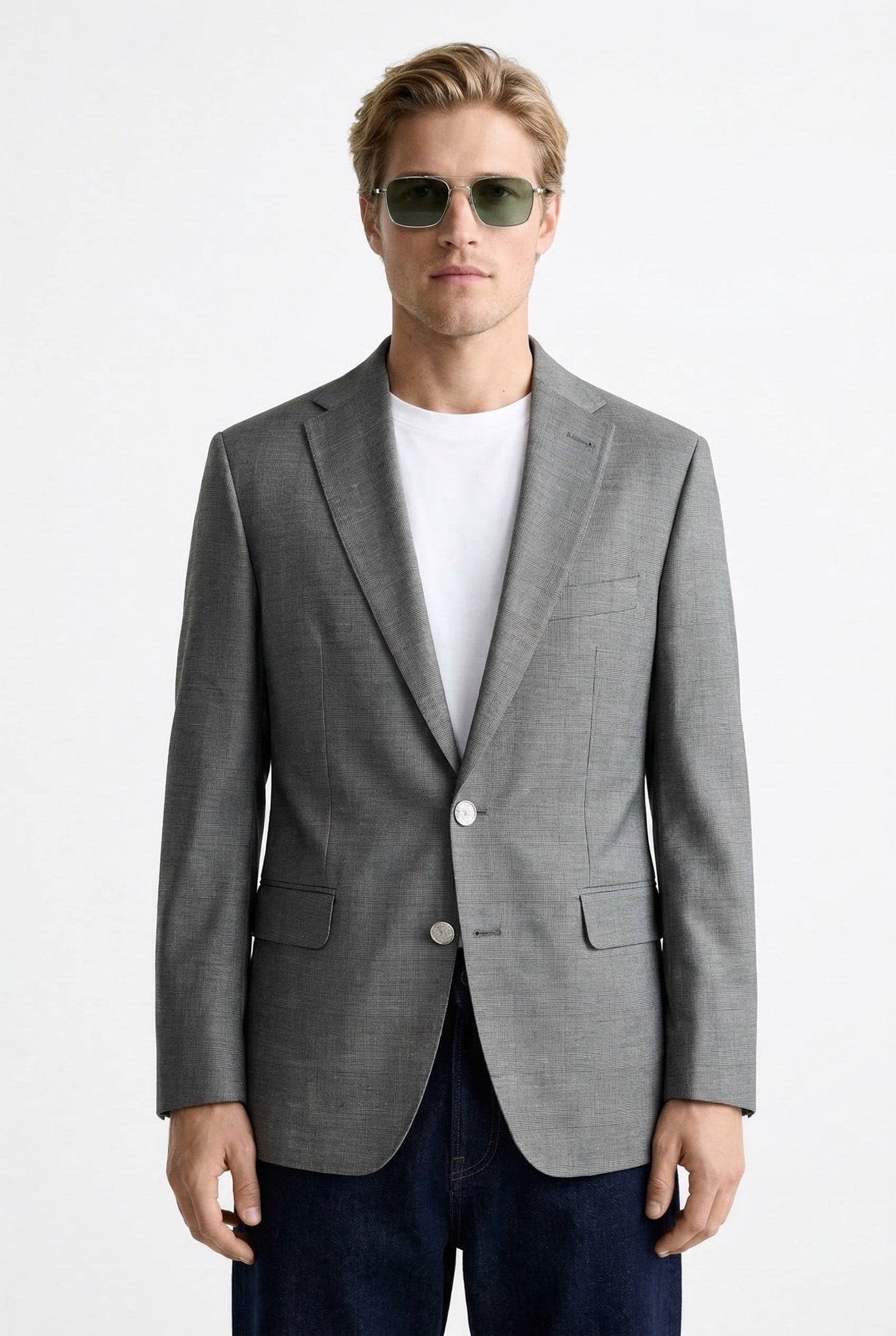 Karakaşlı Gri Blazer