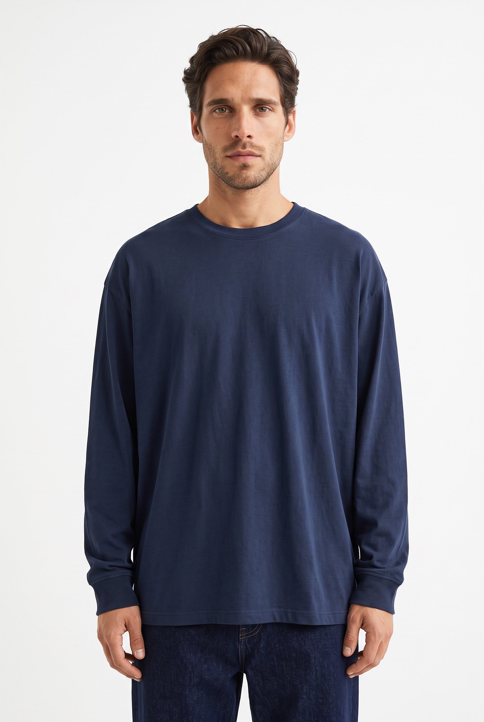 Noir Essential Long Sleeve Tee