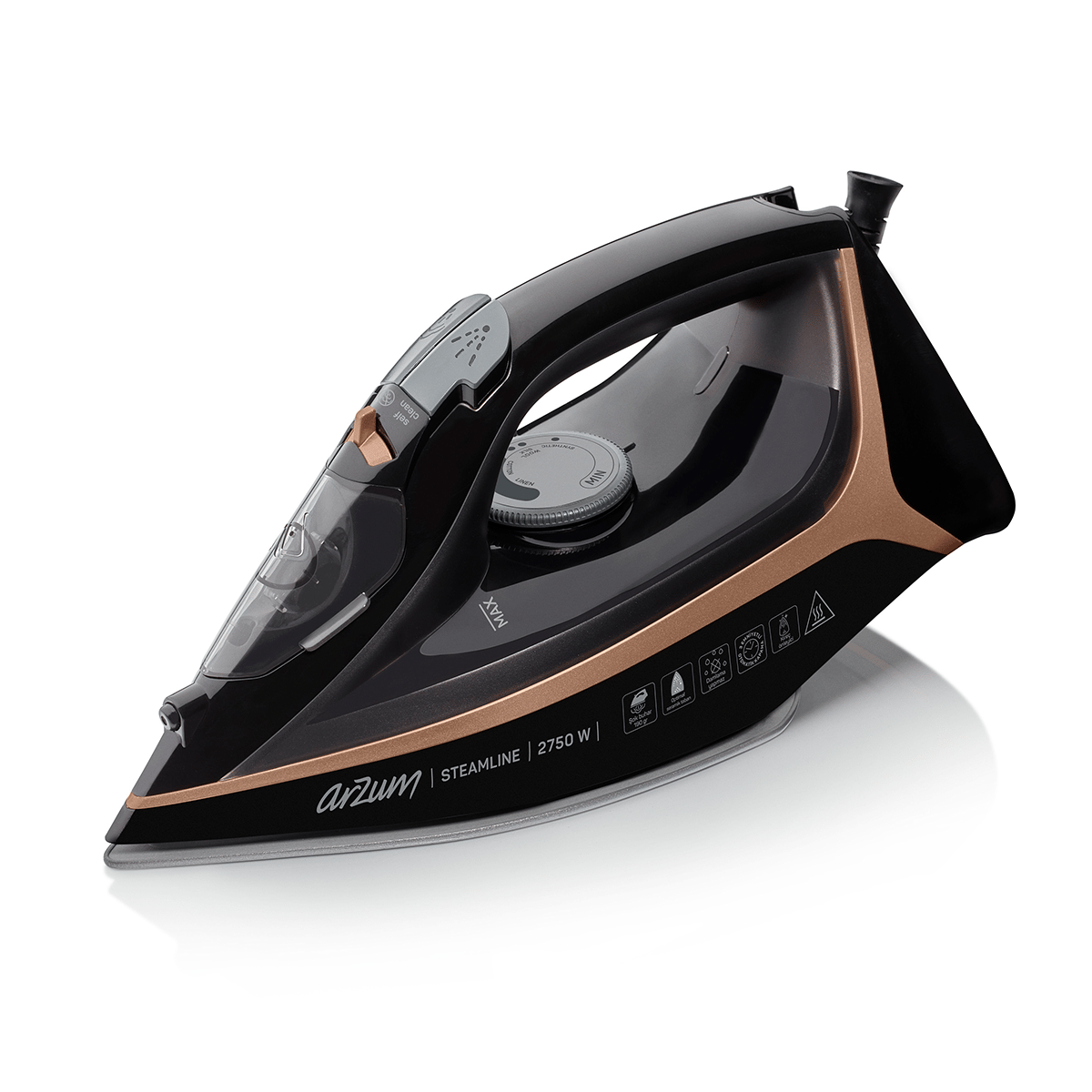Arzum AR6025 Siyah Steamline Ütü