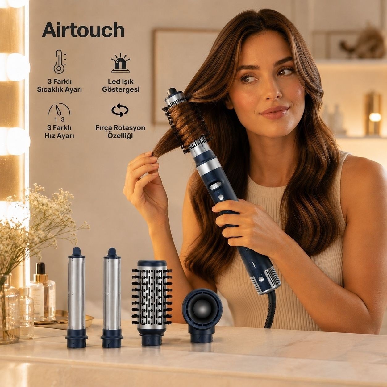 Fakir Airtouch Saç Şekillendirici Set