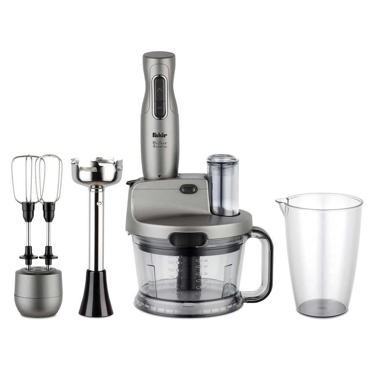Fakir Mr Chef Quadro Blender Set-Silver Stone