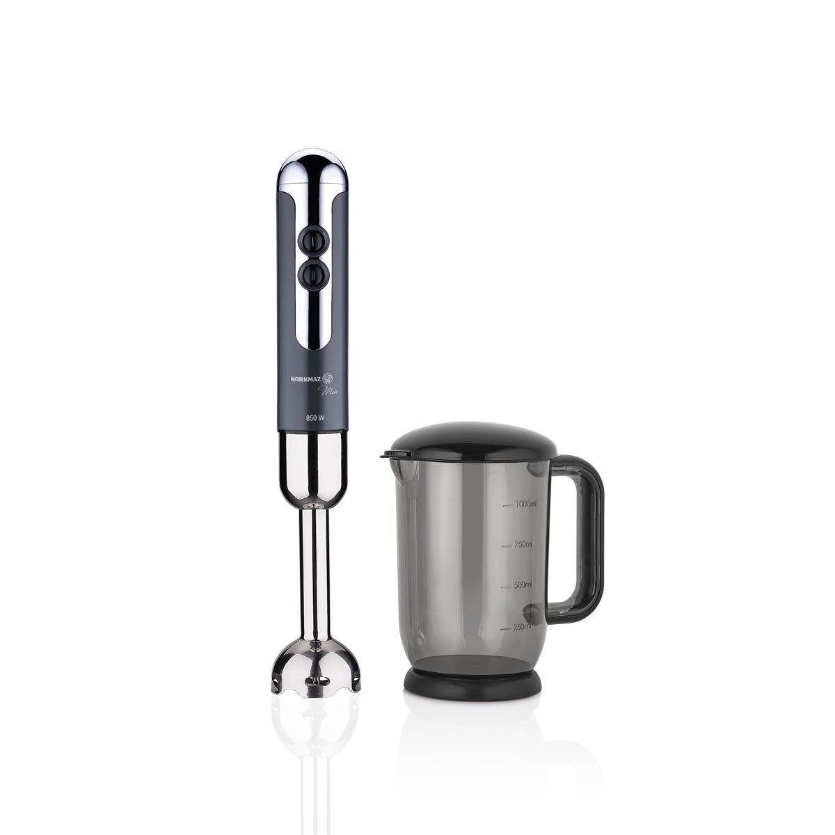 Korkmaz A446-11 Mia Duo Blender Set Cosmica/Krom