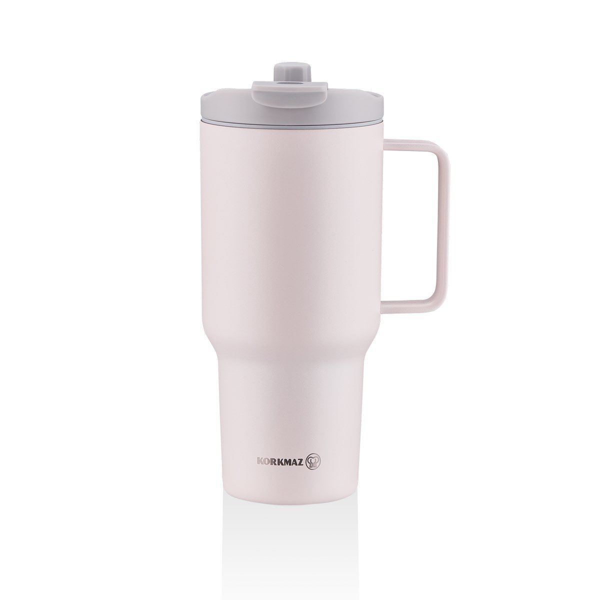 Korkmaz A5577-1 Freedom Pipetli Bardak Termos 1,0 Lt. Pembe