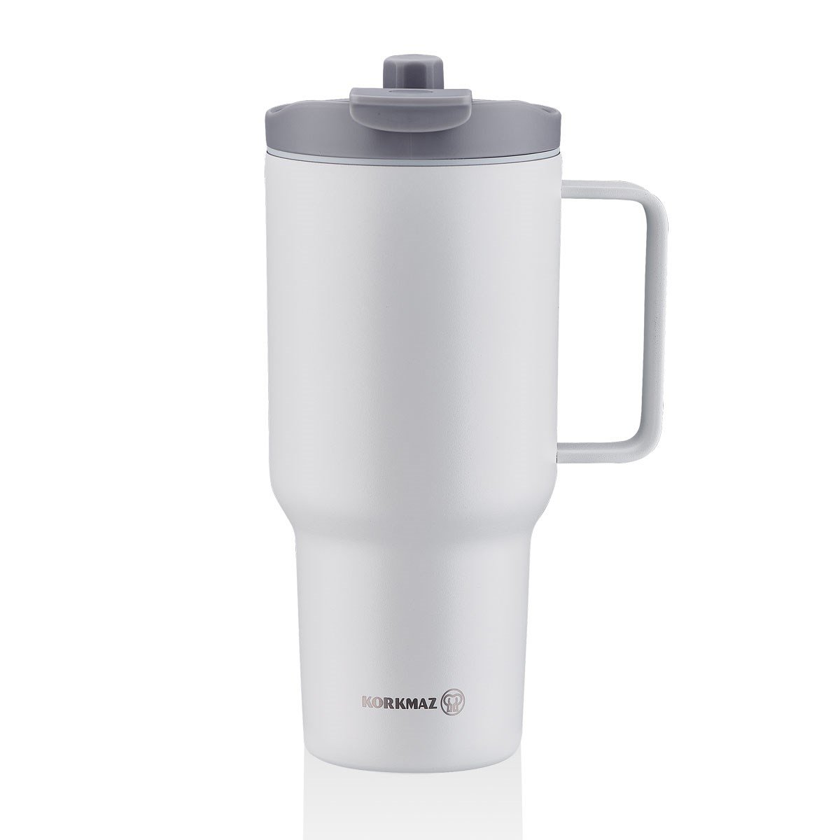 Korkmaz A5577-3 Freedom Pipetli Bardak Termos 1,0 Lt. Buz Mavisi