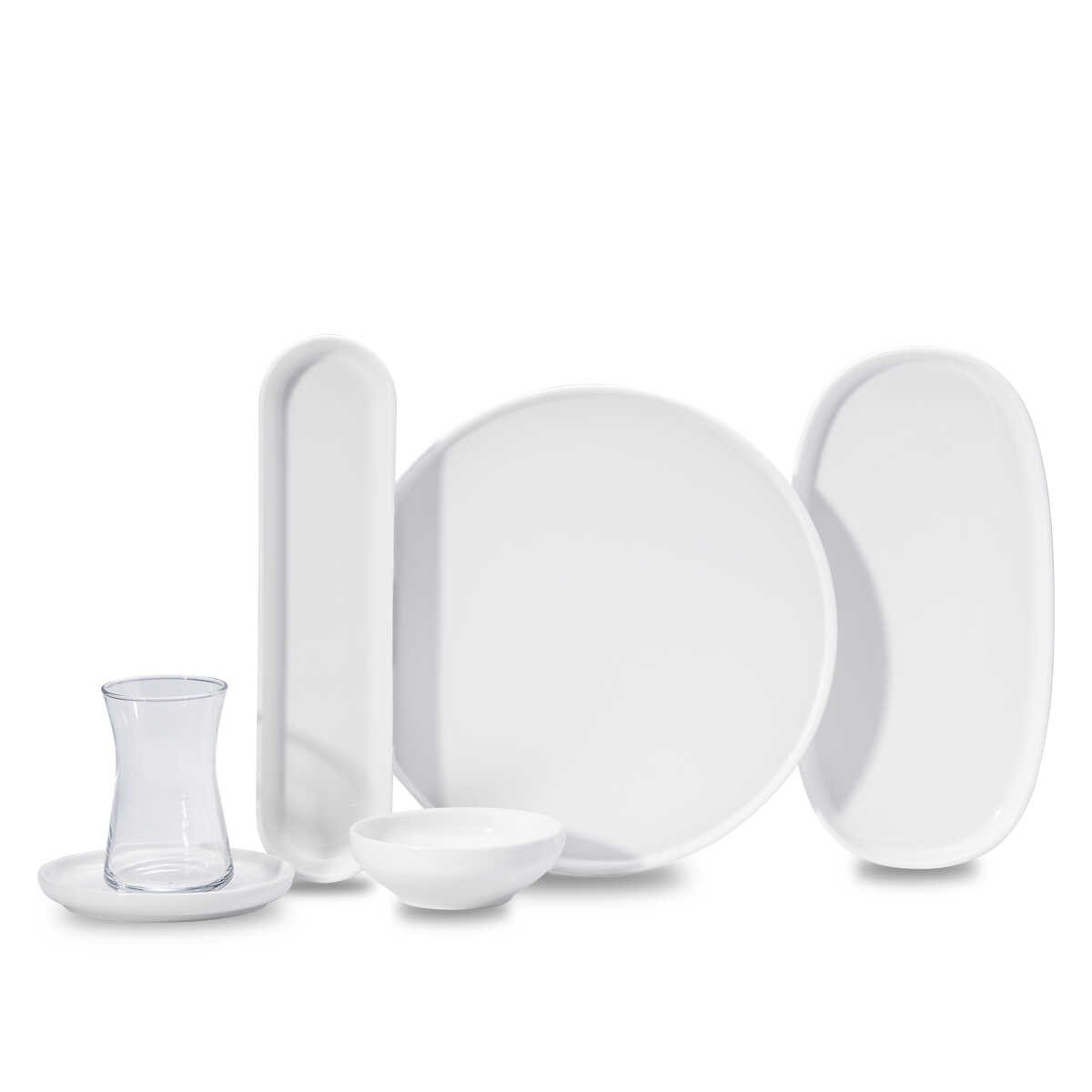 Korkmaz A8700-1 Luna Coll. 26 P Kahvaltı Takımı