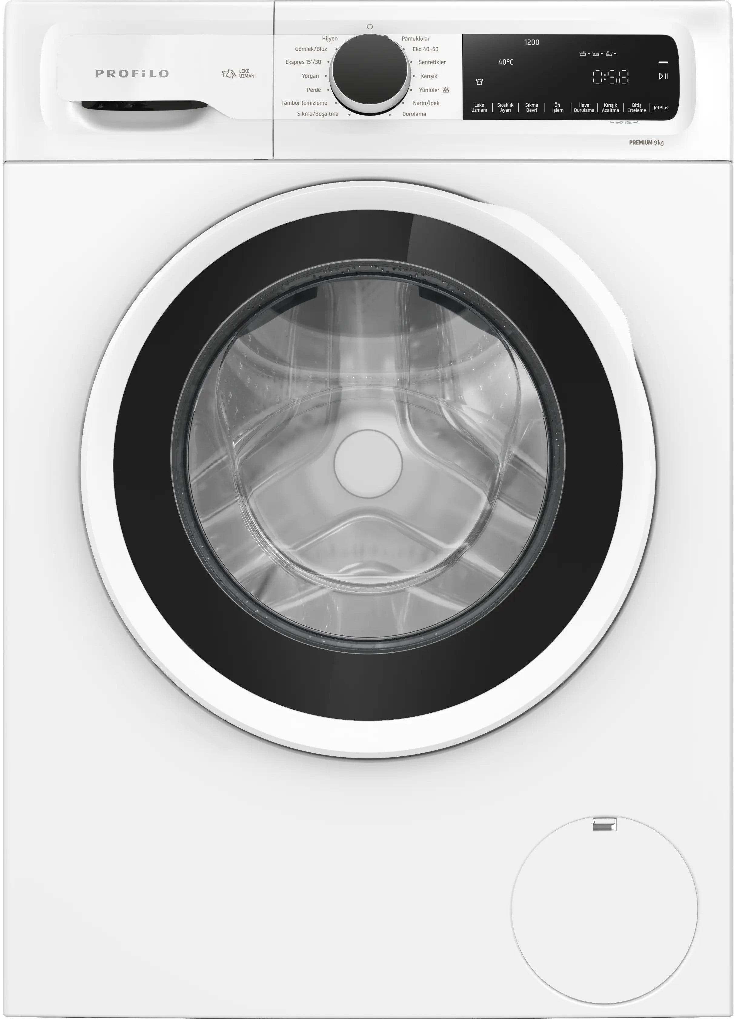 Profilo CGA242X3TR 9KG 1200 DVR Beyaz Çamaşır Makinesi