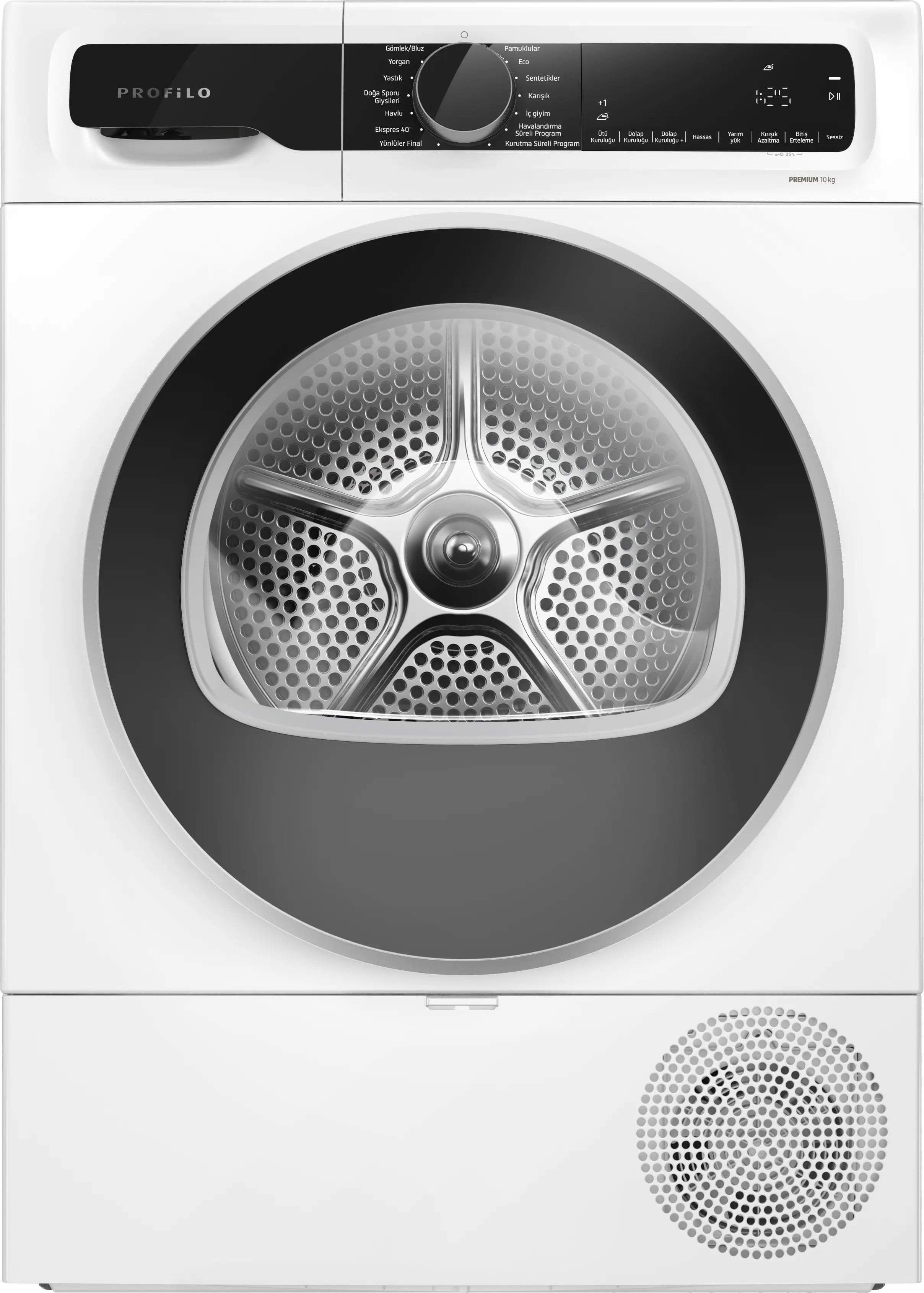 Profilo KM10611CTR 10KG A++ Isı Pompalı Kurutma Makinesi