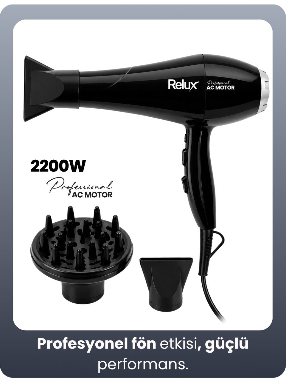 Relux RHD2200 Ac Fön Makinesi