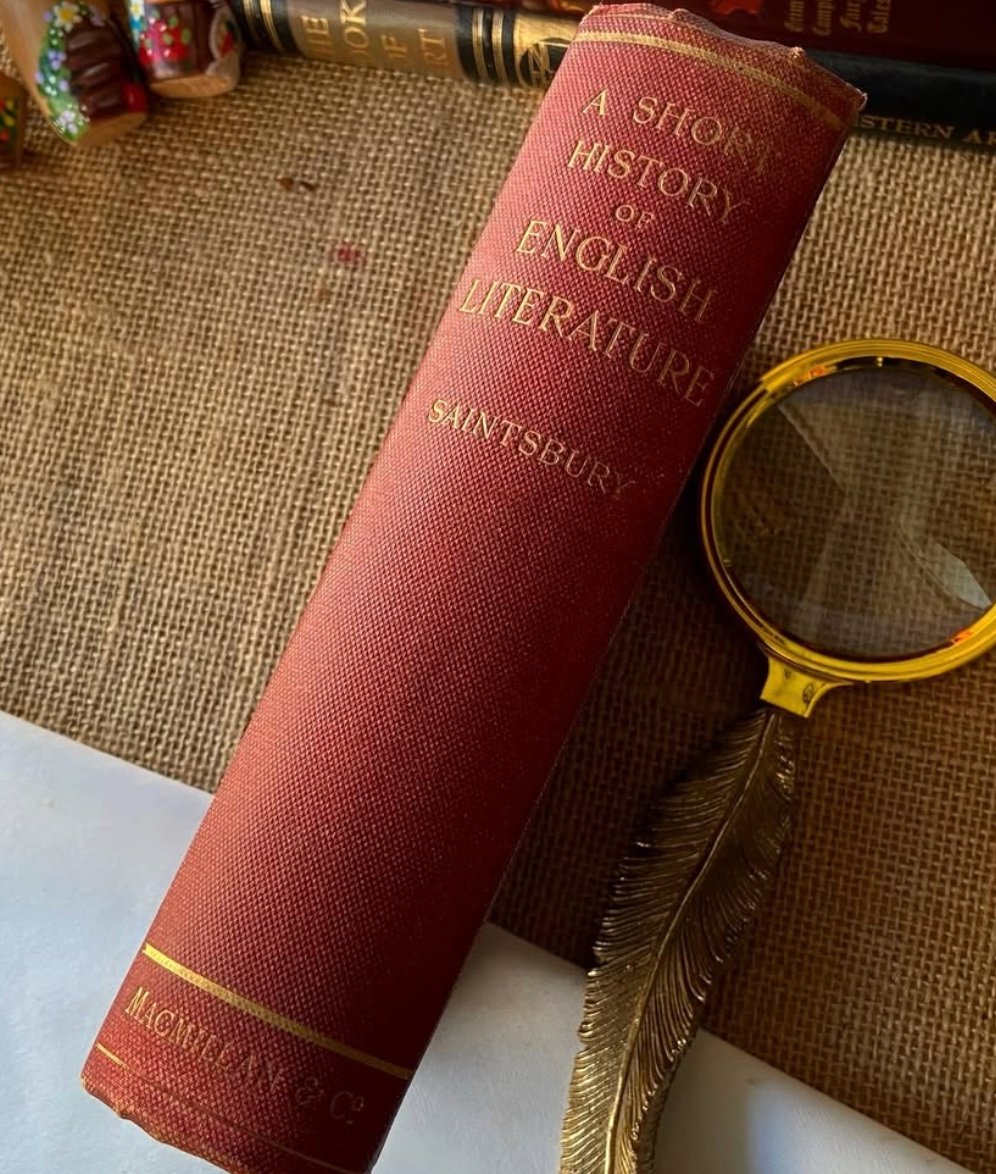 A Short History of English Literature, George Saintsbury