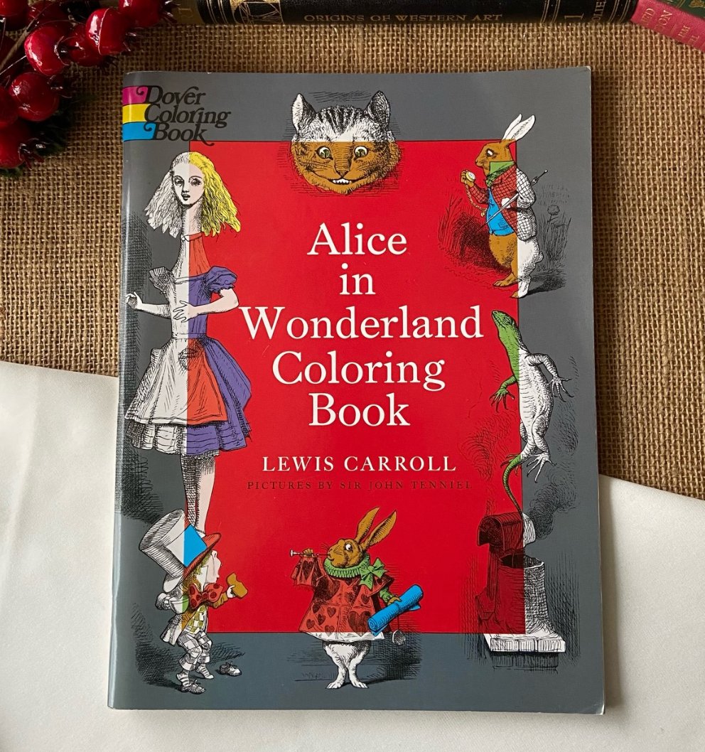 Alice in Wonderland Coloring Book 