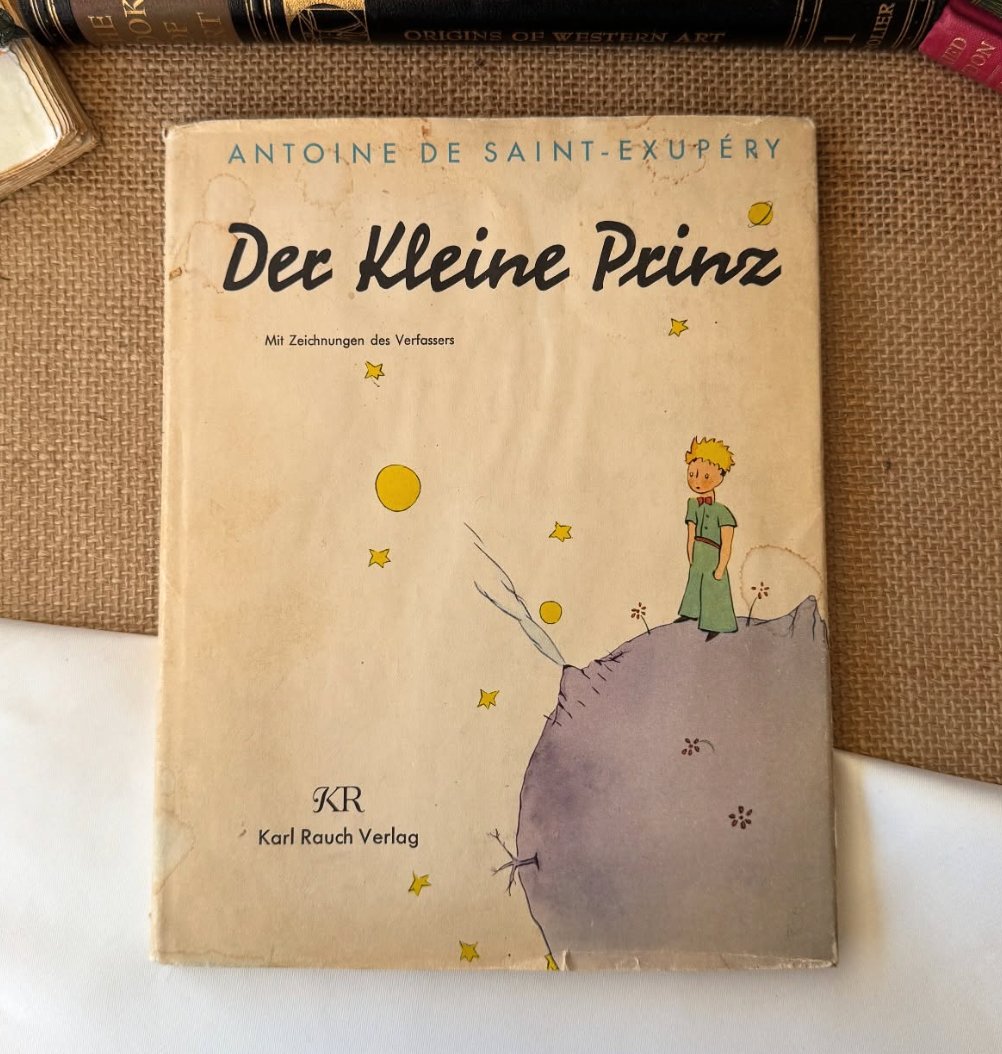 Almanca İlk Baskı Der Kleine Prinz