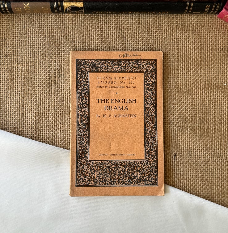First Edition The English Drama