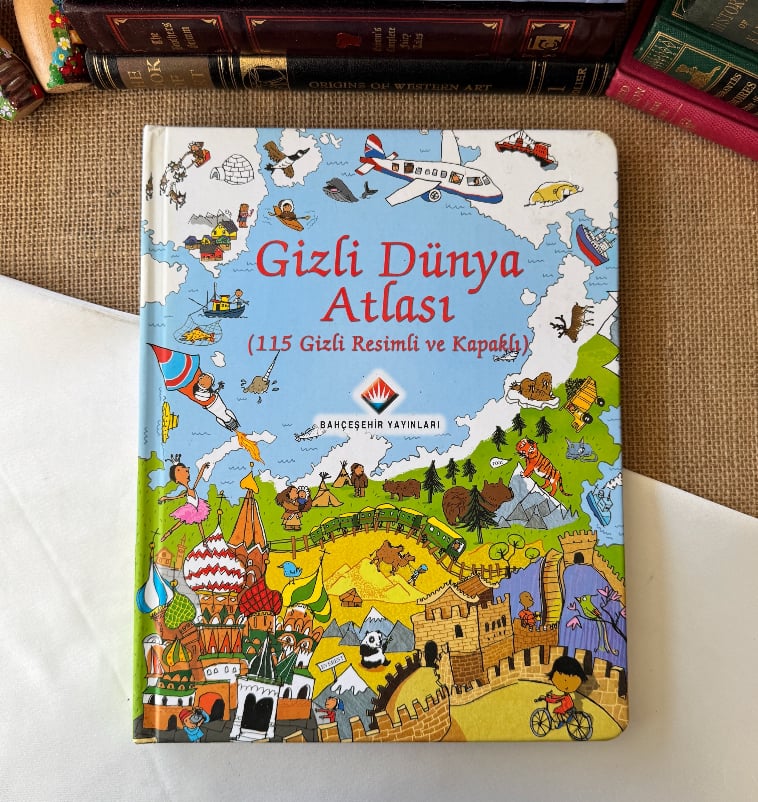 Gizli Dünya Atlası, 115 Gizli Resimli ve Kapaklı