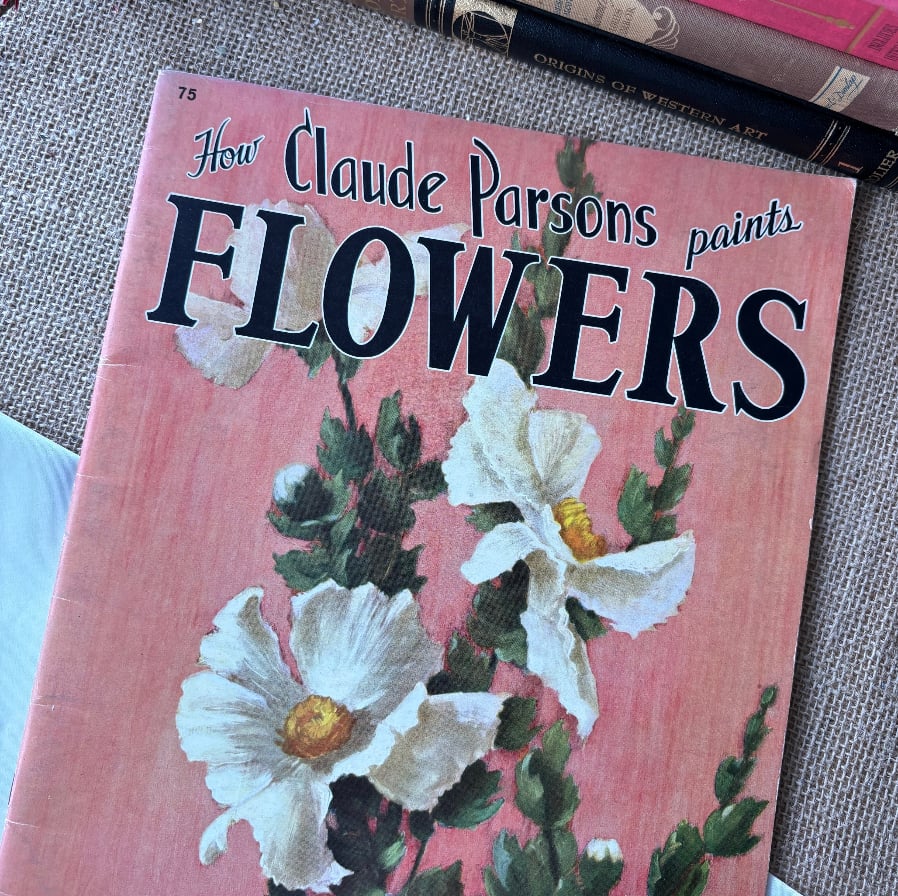 How Claude Parsons Paints Flowers