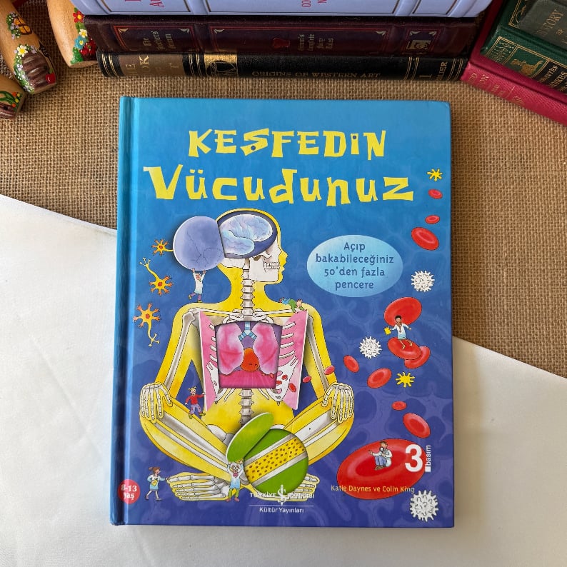 Keşfedin Vücudunuz, açıp bakabilceğiniz 50’den fazla pencere