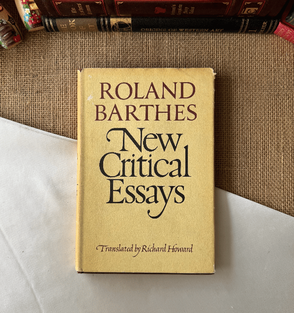 New Critical Essays - Roland Barthes