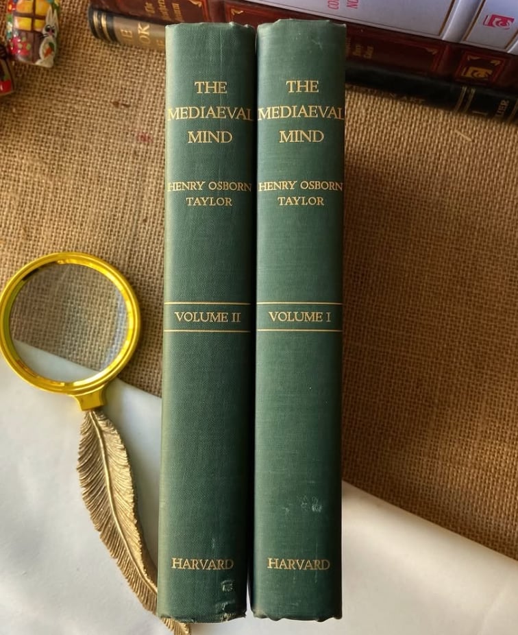 The Mediaeval Mind | Henry Osborn Taylor, 2 Cilt Takım