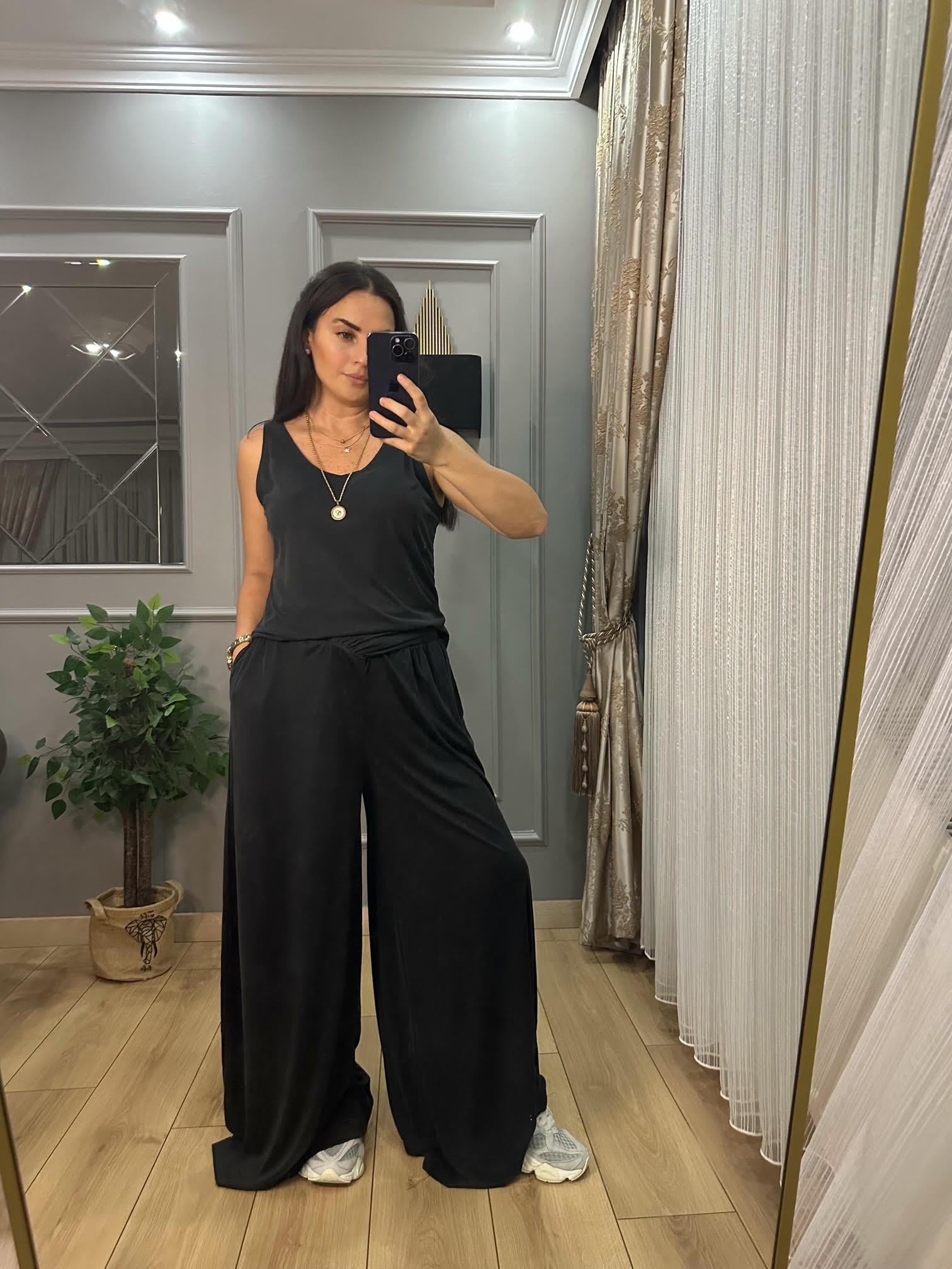 MODAL DRAPELİ PANTOLON