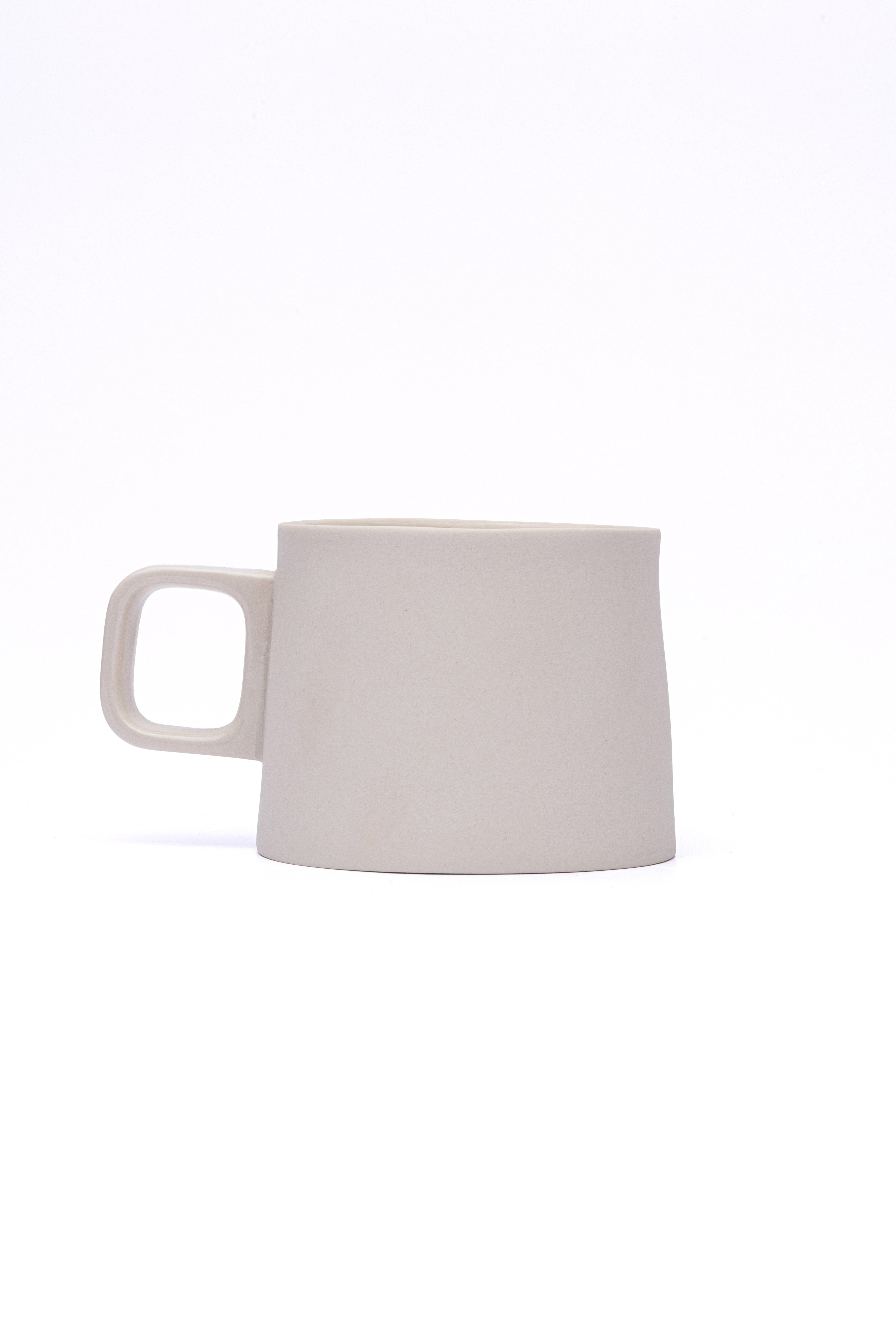 Secret Garden Collection Ivoire Voilé / Coffee-Tea Cup(Handle-matte cup)
