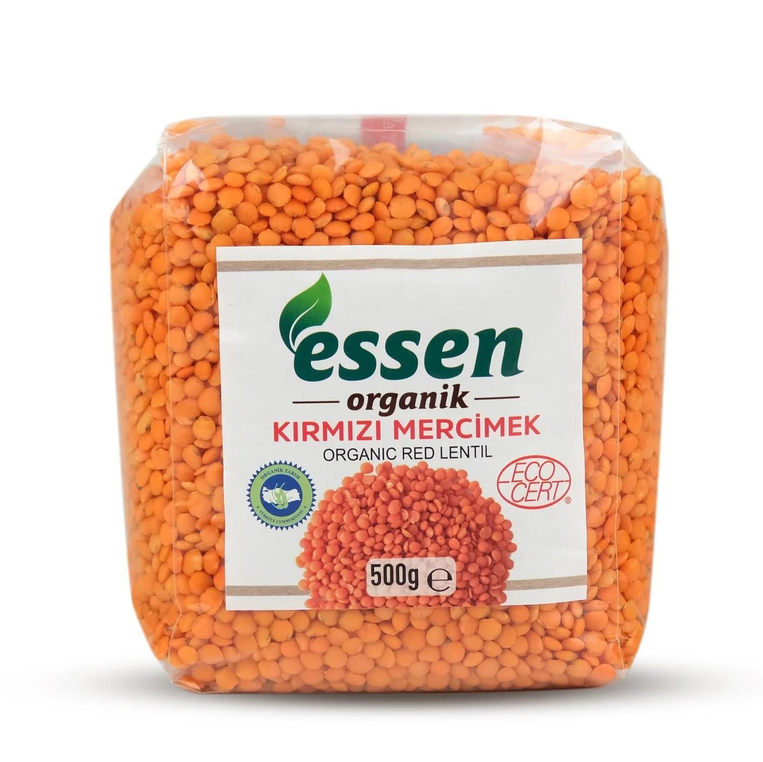 ESSEN ORG KIRMIZI MERCİMEK 750G