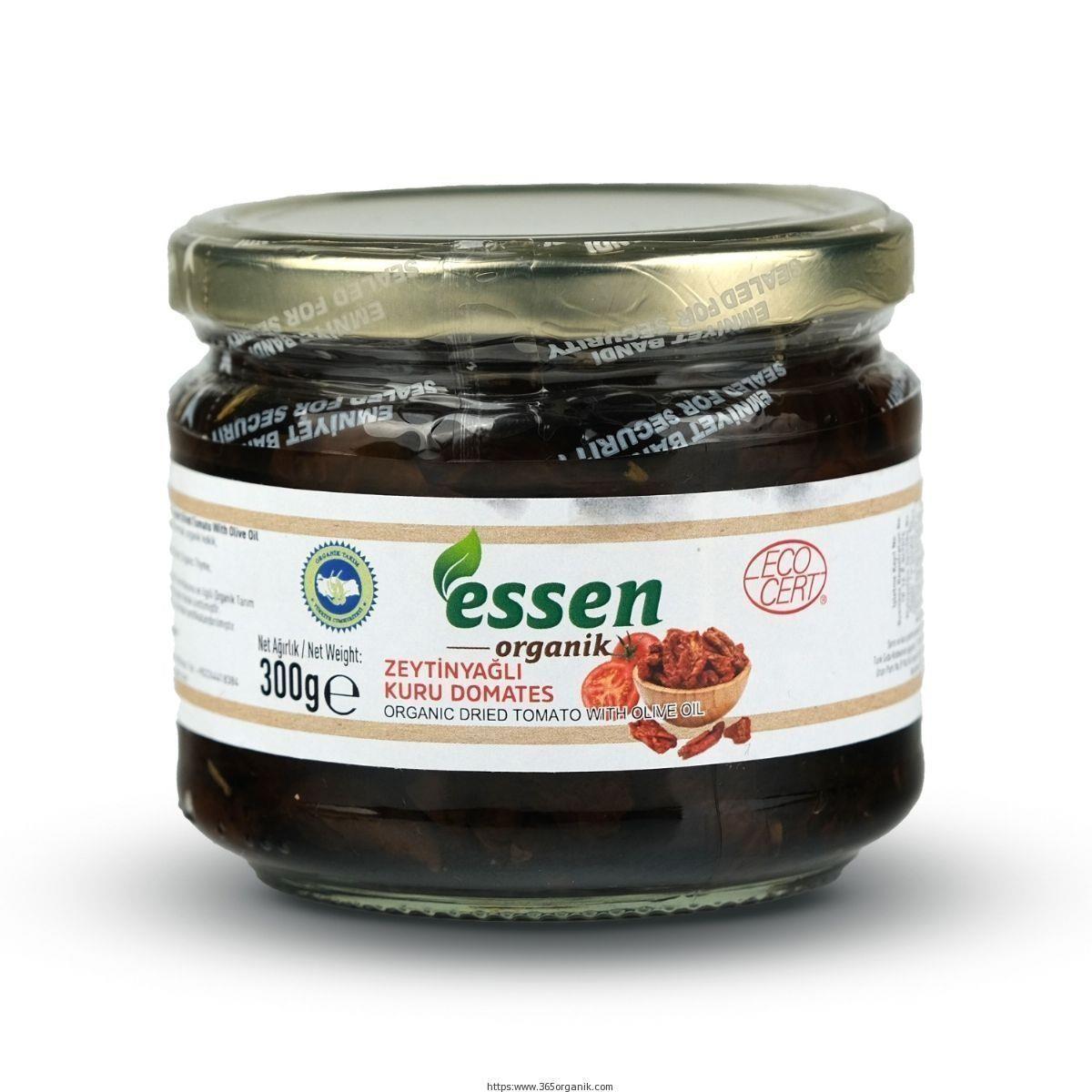 ESSEN ORGANİK ZEYTİNYAĞLI KURU DOMATES