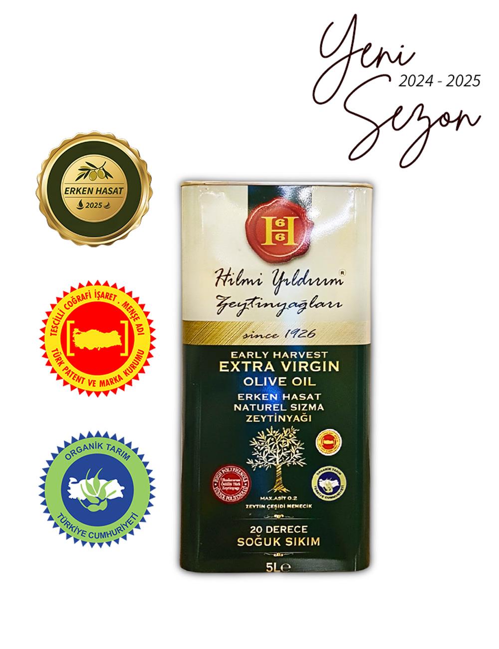 HİLMİ YILDIRIM ZEYTİNYAĞI 5LT