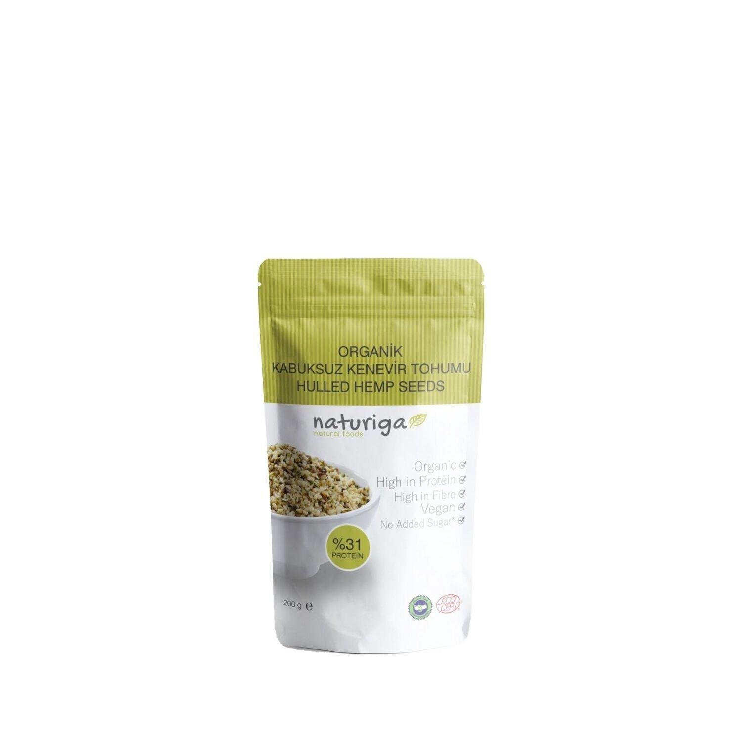 NATURIGA KABUKSUZ KENEVIR TOHUMU 200G