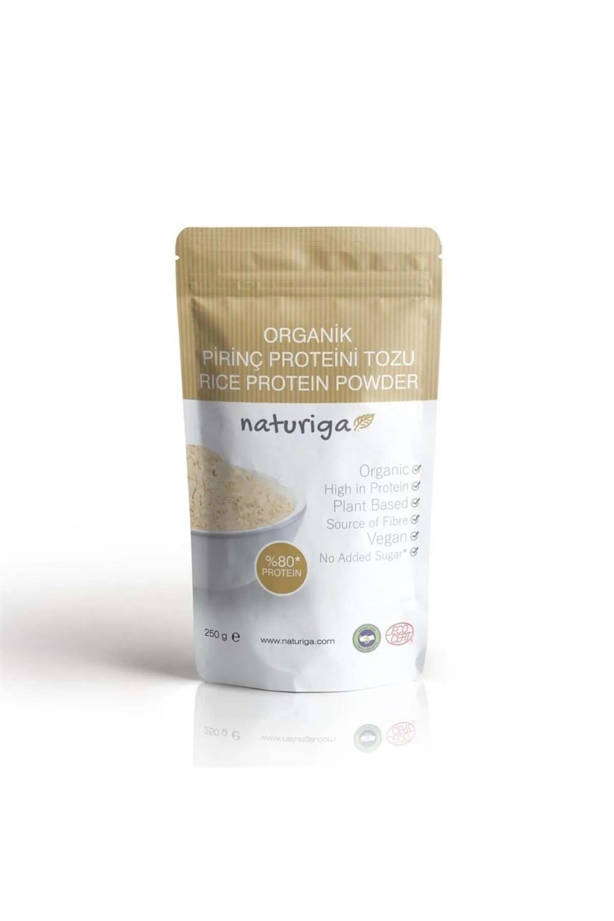 NATURIGA ORGANIK PIRINÇ PROTEINI TOZU 250 GR