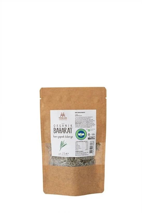 YERLİM ORGANİK BAHARAT KURU YAPRAK BİBERİYE