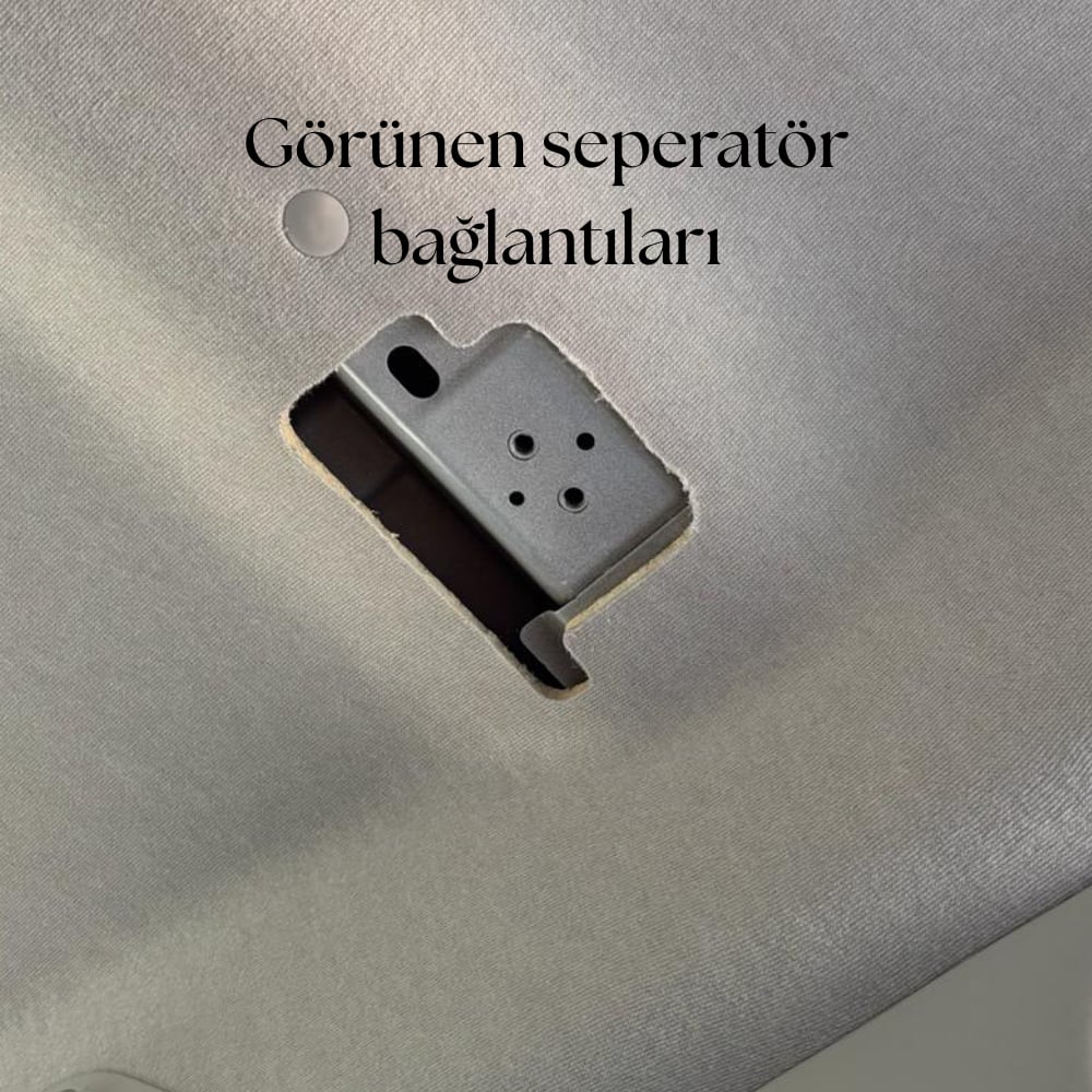  Ara Bölme (Seperatör) Kapağı - Cam Tavansız Araçlar 