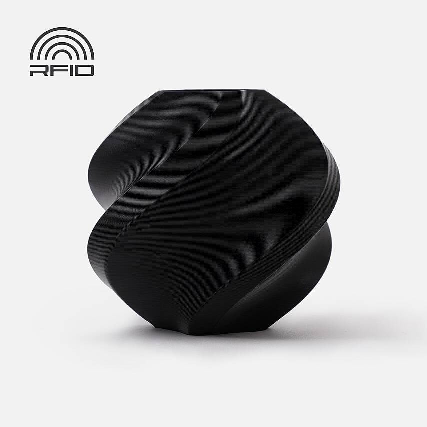 Bambu Lab PLA Basic Filament Siyah (Black) 1.75mm 1kg Makaralı
