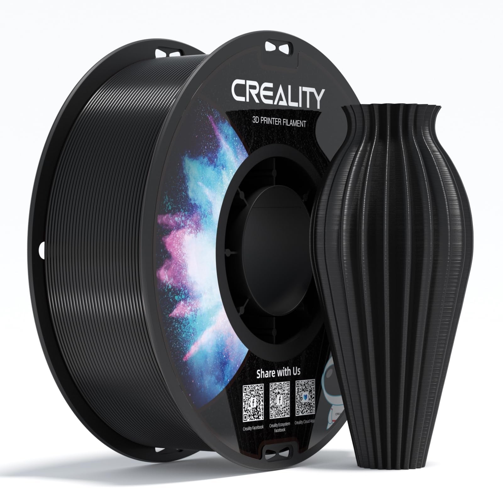 Creality CR-PETG Siyah Filament 1.75mm 1KG