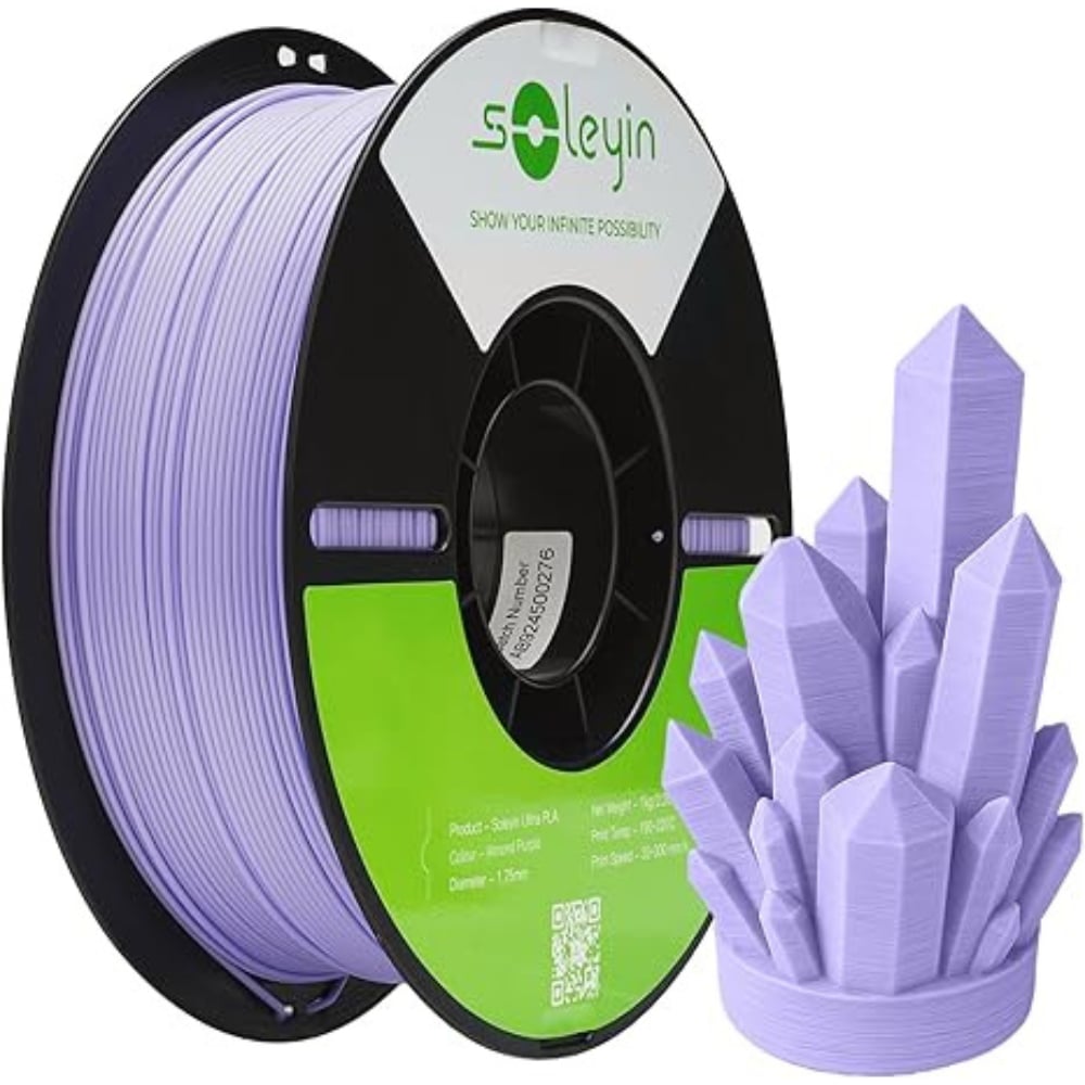 Creality Soleyin Ultra PLA Macaron Purple Filament 1.75mm 1KG
