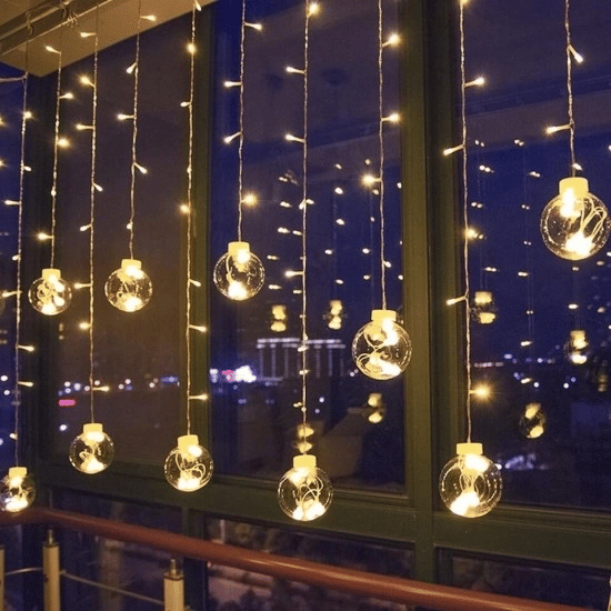 Küre Toplu Perde Led Işık Mz-16-21