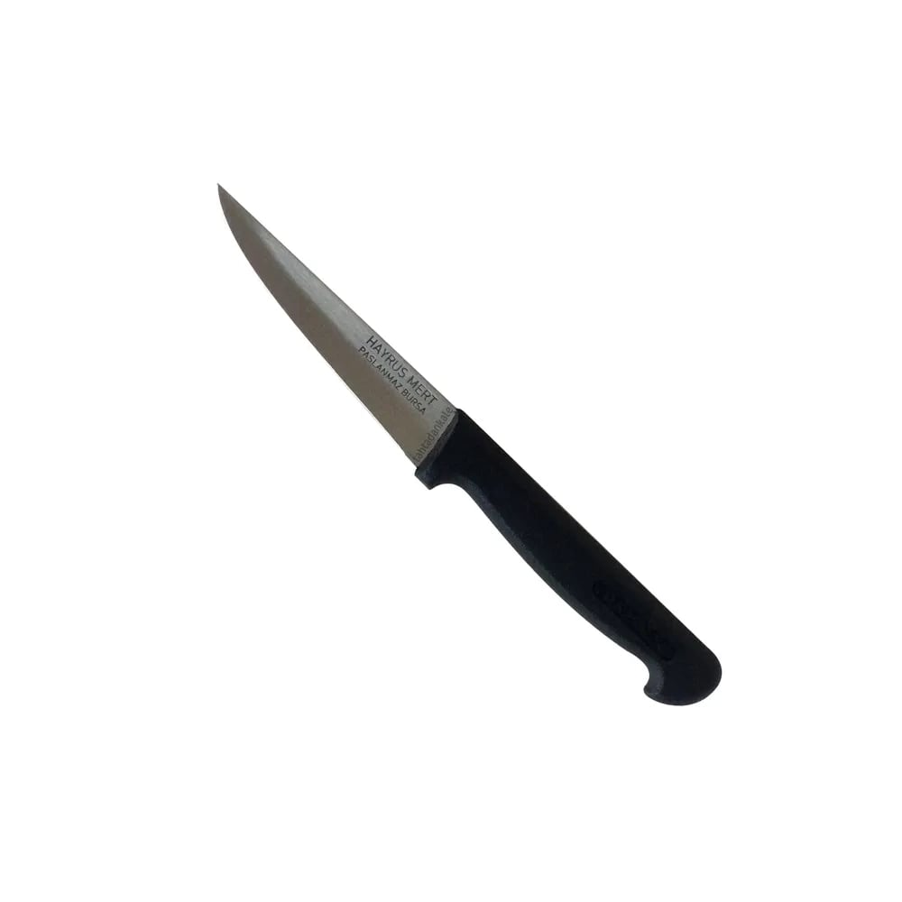 Paslanmaz Bursa Sebze Bıçağı 11 Cm, Plastik Sap