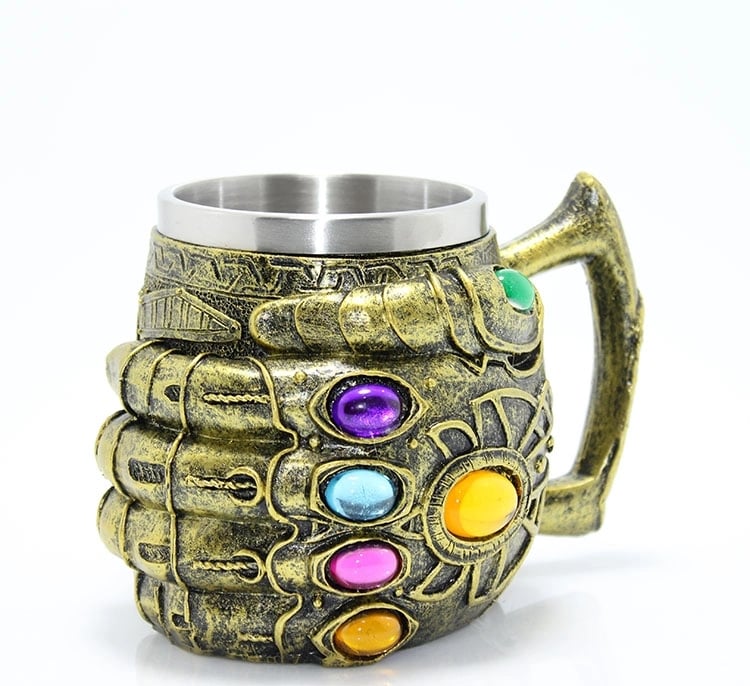 Paslanmaz Çelik Thanos Eli Kupa Bardak  Alk1013
