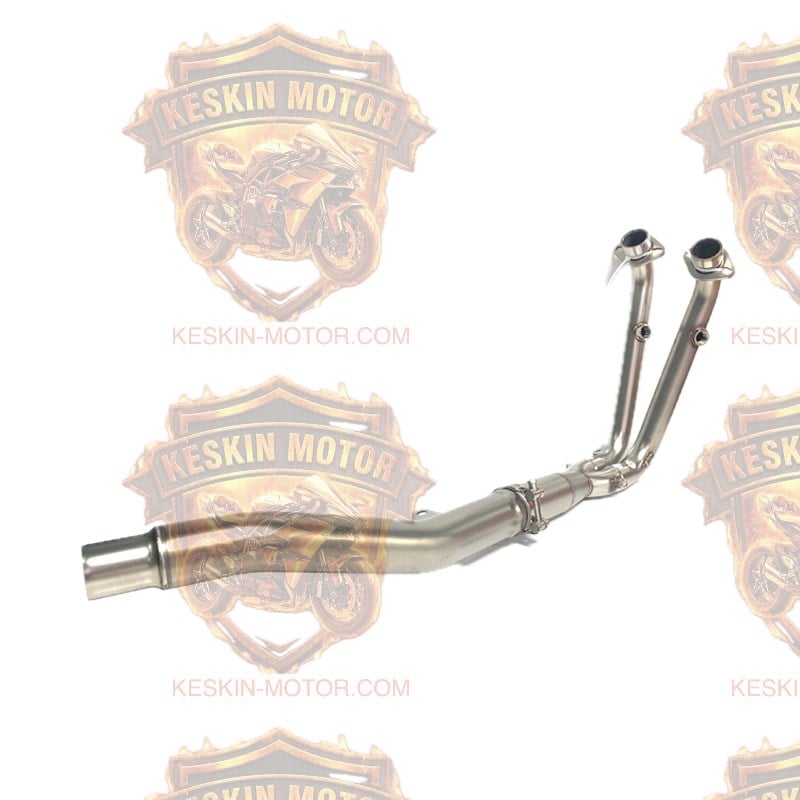 CFMOTO 450MT (2024+) Paslanmaz Çelik Performans Egzoz Manifoldu (Header Pipe)