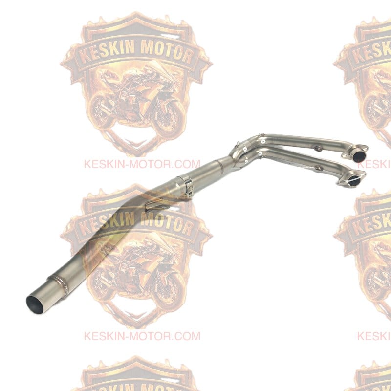 CFMOTO 450MT (2024+) Paslanmaz Çelik Performans Egzoz Manifoldu (Header Pipe)