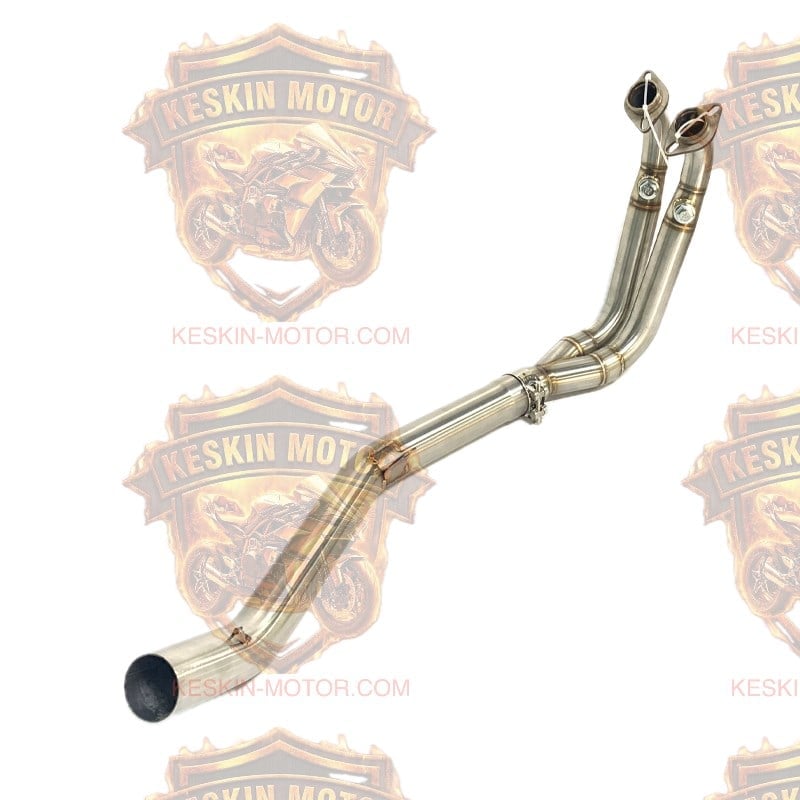 CFMOTO 450SR Paslanmaz Çelik Performans Egzoz Manifoldu (Header Pipe)