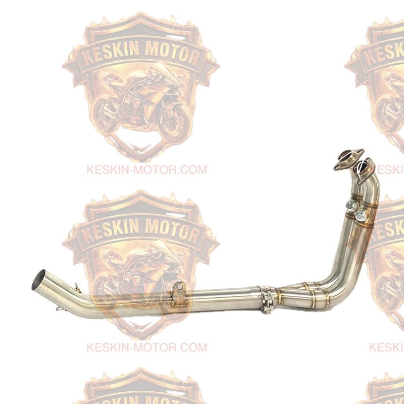 CFMOTO 450SR Paslanmaz Çelik Performans Egzoz Manifoldu (Header Pipe)