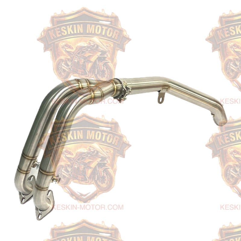 CFMOTO 450SR Paslanmaz Çelik Performans Egzoz Manifoldu (Header Pipe)