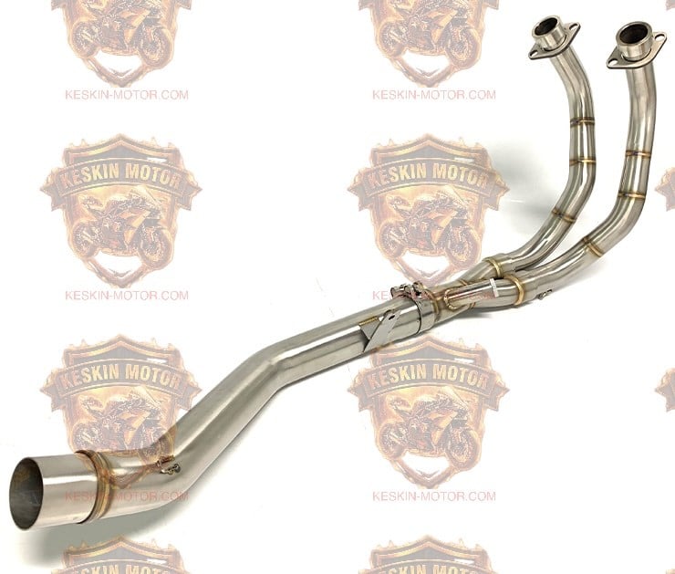 Honda CB500 / CB500R (2013-2021) Uyumlu Paslanmaz Çelik Egzoz Manifoldu (Header Pipe)