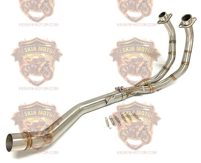 Honda CB500 / CB500R (2013-2021) Uyumlu Paslanmaz Çelik Egzoz Manifoldu (Header Pipe)