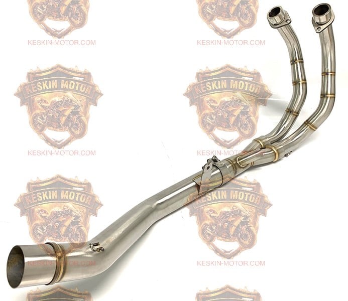 Honda CB500 / CB500R (2013-2021) Uyumlu Paslanmaz Çelik Egzoz Manifoldu (Header Pipe)