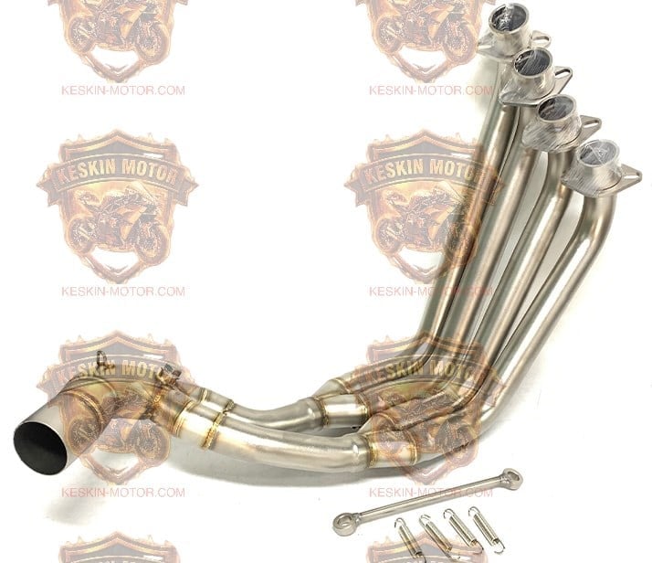 Honda CBR650R / CB650R Uyumlu Paslanmaz Çelik Egzoz Manifoldu (Header Pipe)